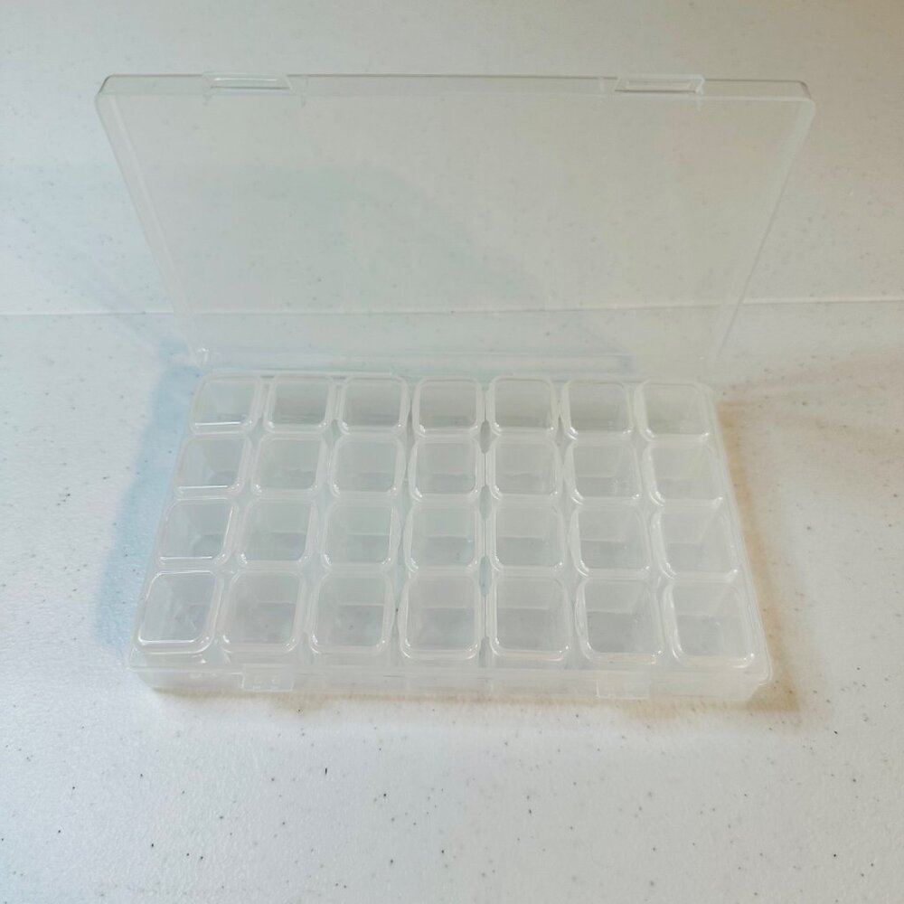 Clear Plastic Bead Organizer Bead Storage Craft Storage Diamond Paint Storage